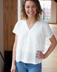 ByTAVI - White Empire Top