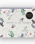 You're in our Thoughts - Plantable Greeting Card