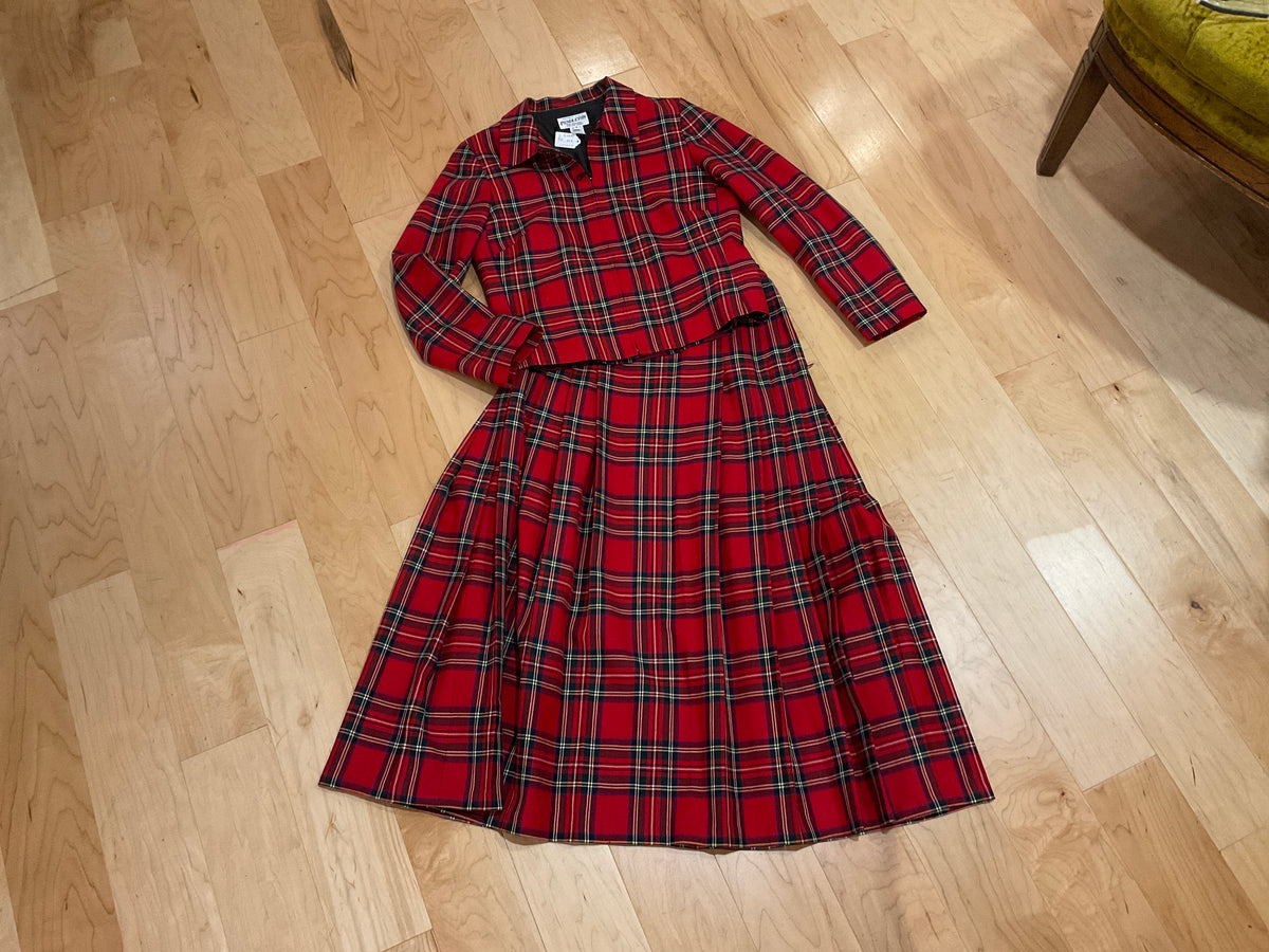 RED PLAID Pendleton SUIT 8