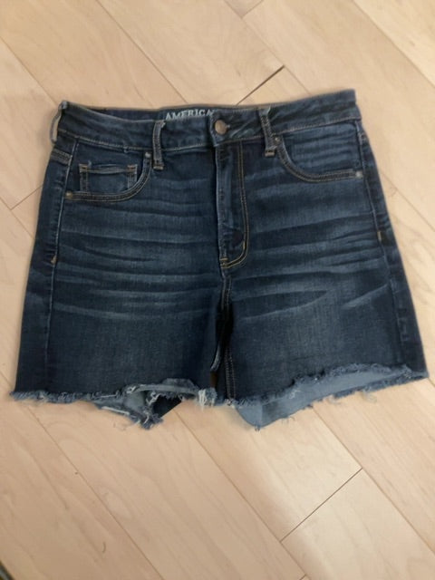 DARK DENIM American Eagle DENIM SHORTS 10