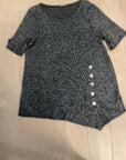 {{ClientCode}} GREY JILLIAN N SHORT SLEEVE SHIRT, L