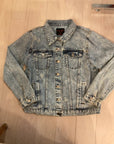 {{ClientCode}} DENIM Black label DENIM JACKET, M