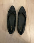 {{ClientCode}} BLACK KENNETH COLE REACTION BALLET FLATS, 8