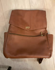 {{ClientCode}} BROWN FRESHLY PICKED BACKPACK PURSE