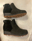 {{ClientCode}} BLACK Sorel ANKLE BOOTS, 7.5