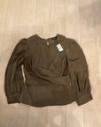 {{ClientCode}} BROWN EXPRESS LONG SLEEVE SHIRT, M