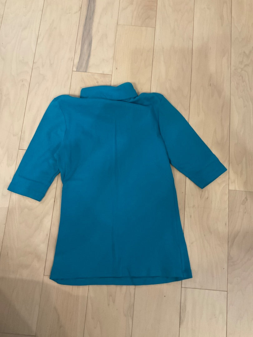 TEAL LILLA P SHORT SLEEVE TURTLENECK M