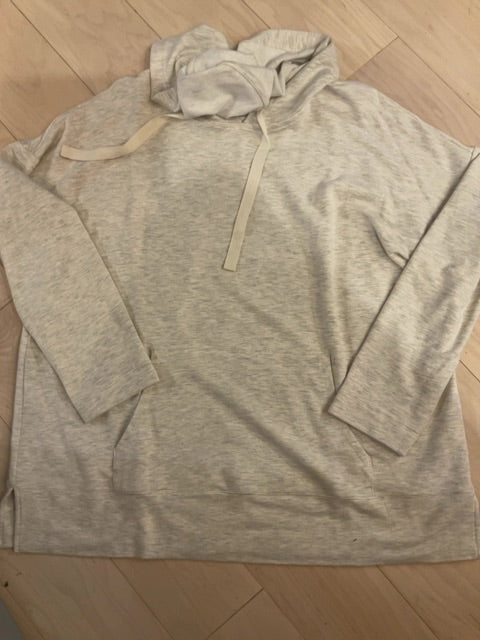 Heather cream J JILL HOODIE M