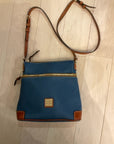 {{ClientCode}} TEAL DOONEY & BOURKE CROSSBODY PURSE