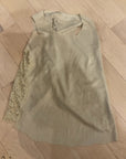 BEIGE VOICE IF CALIFORNIA SUEDE TANK TOP M