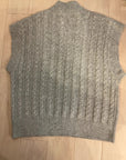 {{ClientCode}} GREY CUPCAKES & cashmere SWEATER VEST, M