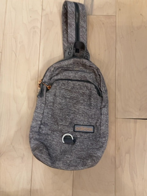 GREY ADIDAS CROSSBODY BAG