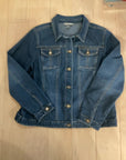 {{ClientCode}} DENIM Christopher & banks DENIM JACKET, L