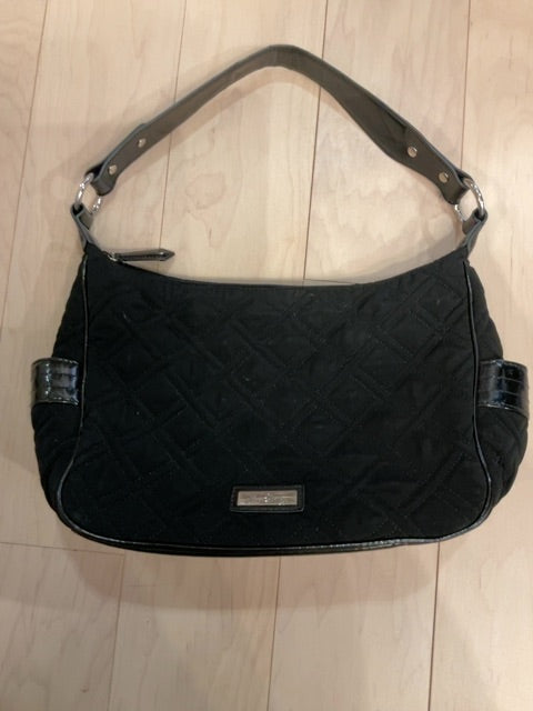 {{ClientCode}} BLACK VERA BRADLEY SHOULDER BAG