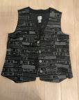 {{ClientCode}} BLACK CHICOS EMBROIDERED VEST, 2