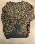 {{ClientCode}} LEOPARD SPLENDID SWEATSHIRT, XL