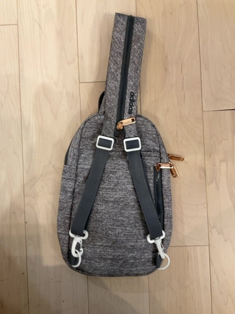 GREY ADIDAS CROSSBODY BAG