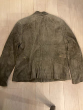 Load image into Gallery viewer, {{ClientCode}} GREEN ALFANI SUEDE JACKET, XL
