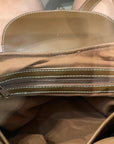 {{ClientCode}} TAN CHAPS SHOULDER BAG