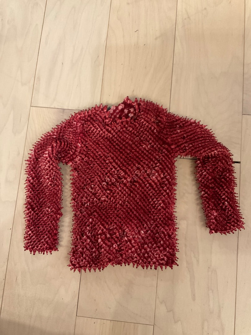 RED CUBIX 3/4 SLEEVE MAGIC SHIRT O/S