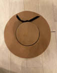TAN UNKNOWN WIDE BRIM HAT
