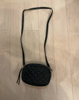 {{ClientCode}} BLACK HOBO CROSSBODY BAG