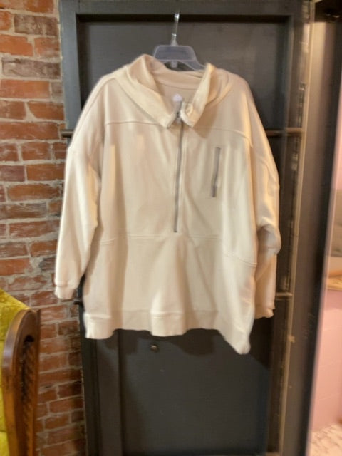 CREAM UNKNOWN SWEATSHIRT 3X