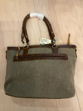 Load image into Gallery viewer, {{ClientCode}} BROWN ARAN WOOLLEN MILLS PURSE
