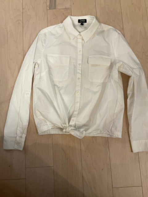 WHITE JONES NEW YORK L/s FLAP POCKET SHIRT M
