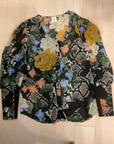 {{ClientCode}} BLK FLORAL CABI LONG SLEEVE SHIRT, XL