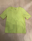 {{ClientCode}} GREEN CHICOS VNECK TEE SHIRT, 1