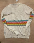 MULTI STRIPE 360 SWEATER SWEATER M