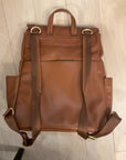 {{ClientCode}} BROWN FRESHLY PICKED BACKPACK PURSE