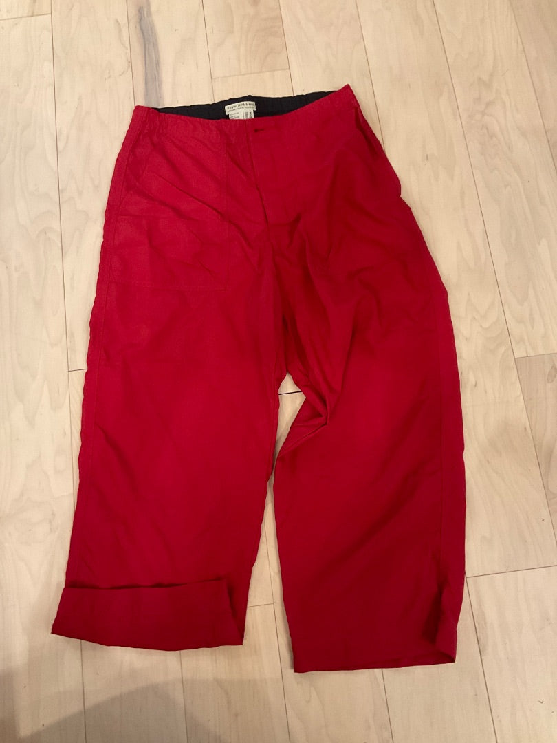 RED Royal robbins NYLON CROP PANTS 8