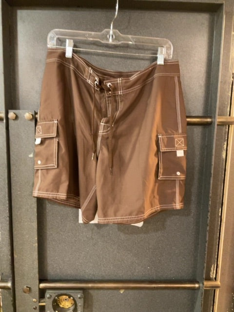 BROWN BEACH RAYS SHORTS 10