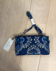 BLUE FLORAL VERA BRADLEY WALLET PURSE