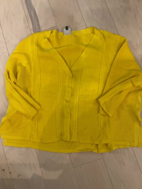 YELLOW CABI CARDIGAN S