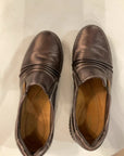 {{ClientCode}} BRONZE CLARKS METALLIC SHOE, 9.5