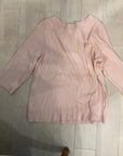 {{ClientCode}} LIGHT PINK CHICOS 3/4 SLEEVE TOP, 3