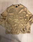 {{ClientCode}} GOLD LAURA SCOTT EMBROIDERED L/S SHIRT, 18