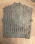 {{ClientCode}} GREY CUPCAKES & cashmere SWEATER VEST, M