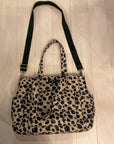 {{ClientCode}} LEOPARD 12 LITTLE TOTE BAG