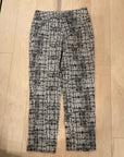 BLK/WHT ZAC & RACHEL PANTS 8