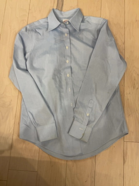 BLUE BROOKS BROTHERS L/S BUTTON UP 6