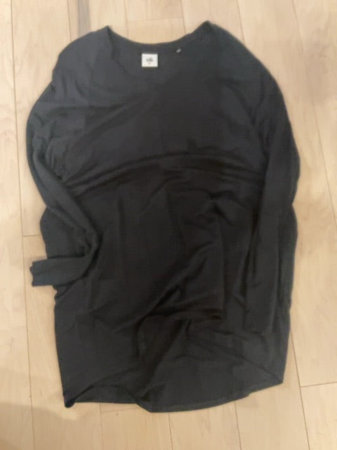 BLACK CABI TEE SHIRT DRESS M