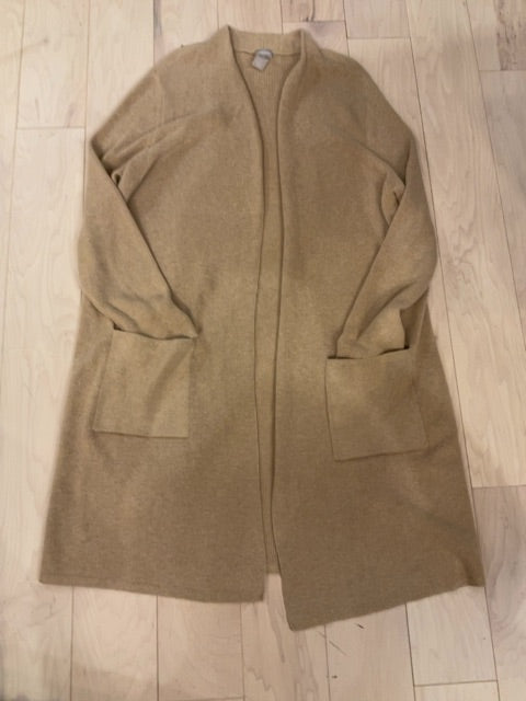 TAN CHICOS DUSTER CARDIGAN XL