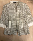 {{ClientCode}} GREY MULTI MING WANG JACKET, 2X