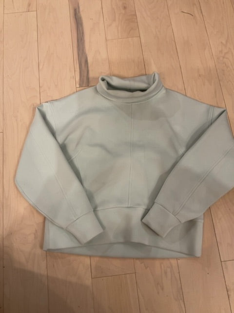 LIGHT BLUE CALIA FUNNELNECK SWEATER S
