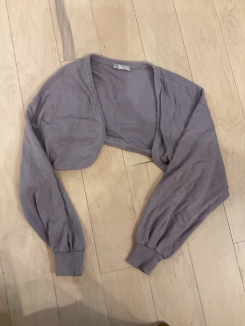 LAVENDER ZARA BOLERO M