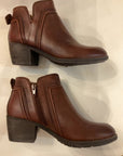 BROWN COBB HILL ANKLE BOOTS 6.5